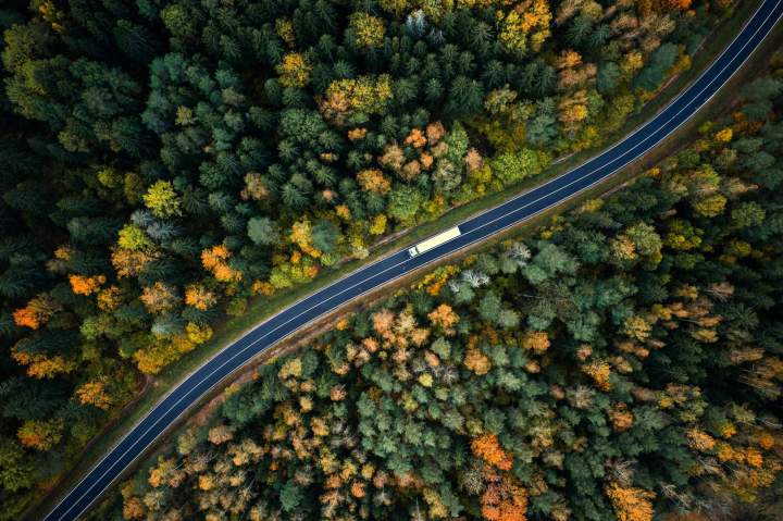 Transport routier territoire nord-américain Québec